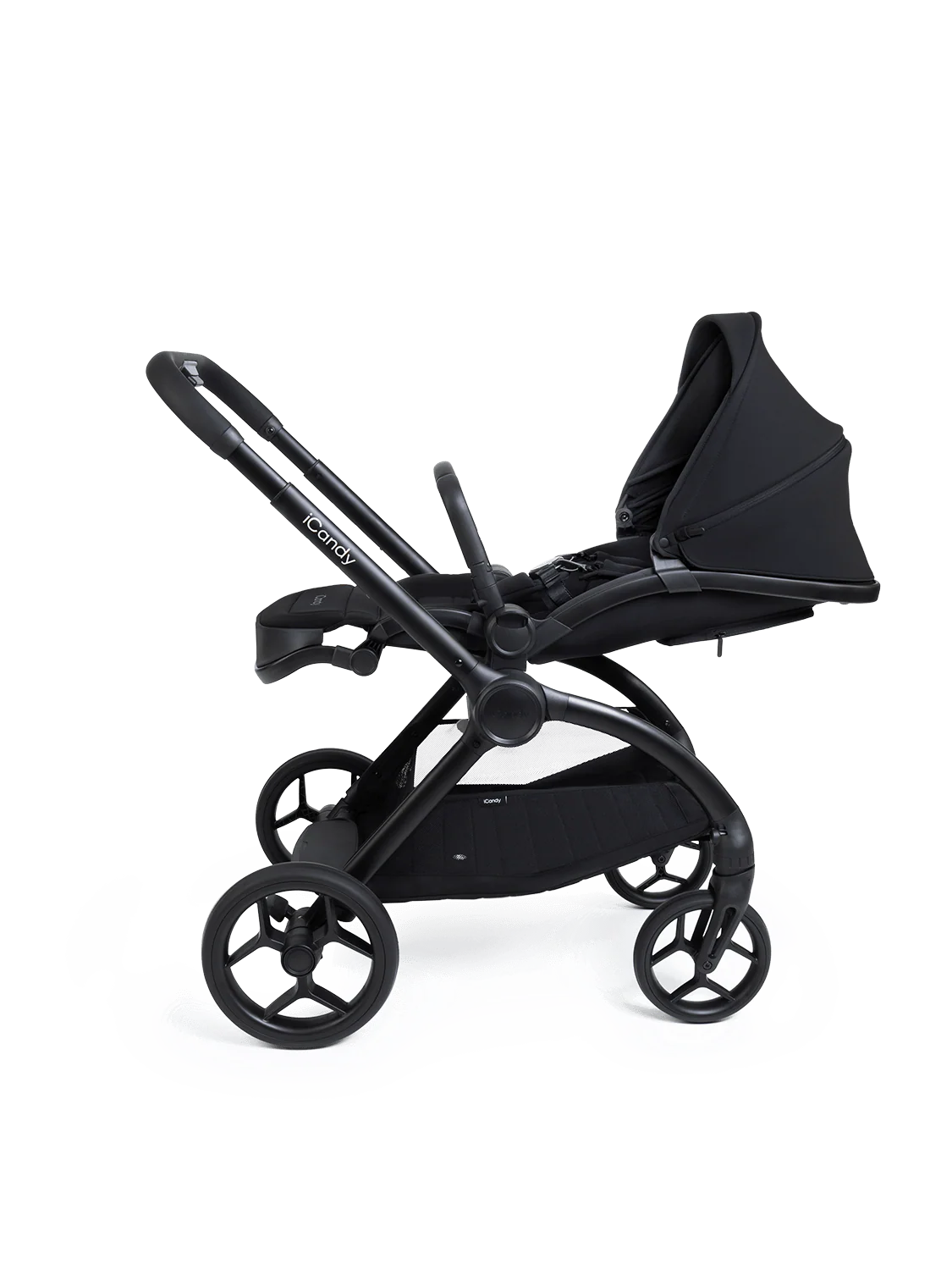 iCandy Core 2 Pushchair and Carrycot - Complete Bundle Storm Black