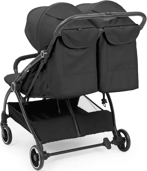 Ickle Bubba Aries Double Max Stroller Black