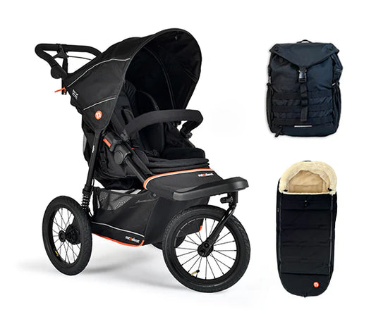 Out n About Nipper V6 Plus Adventure Bundle Summit Black Pre Order September Delivery