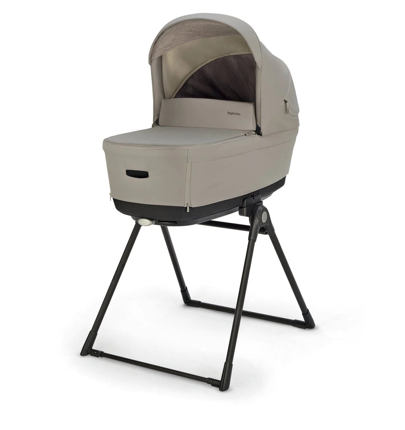 Inglesina Electa System Quattro color Battery Beige, car seat Darwin Infant Recline and 360° i-Size base