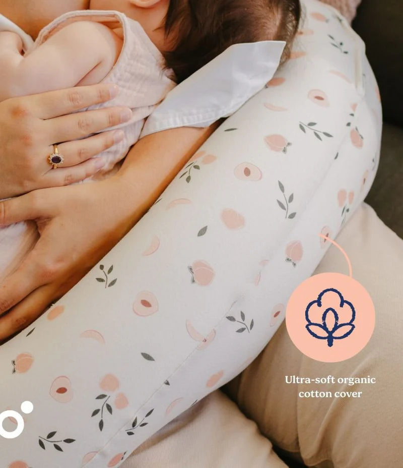 Doomoo Buddy Pregnancy Pillow Microbead Peaches