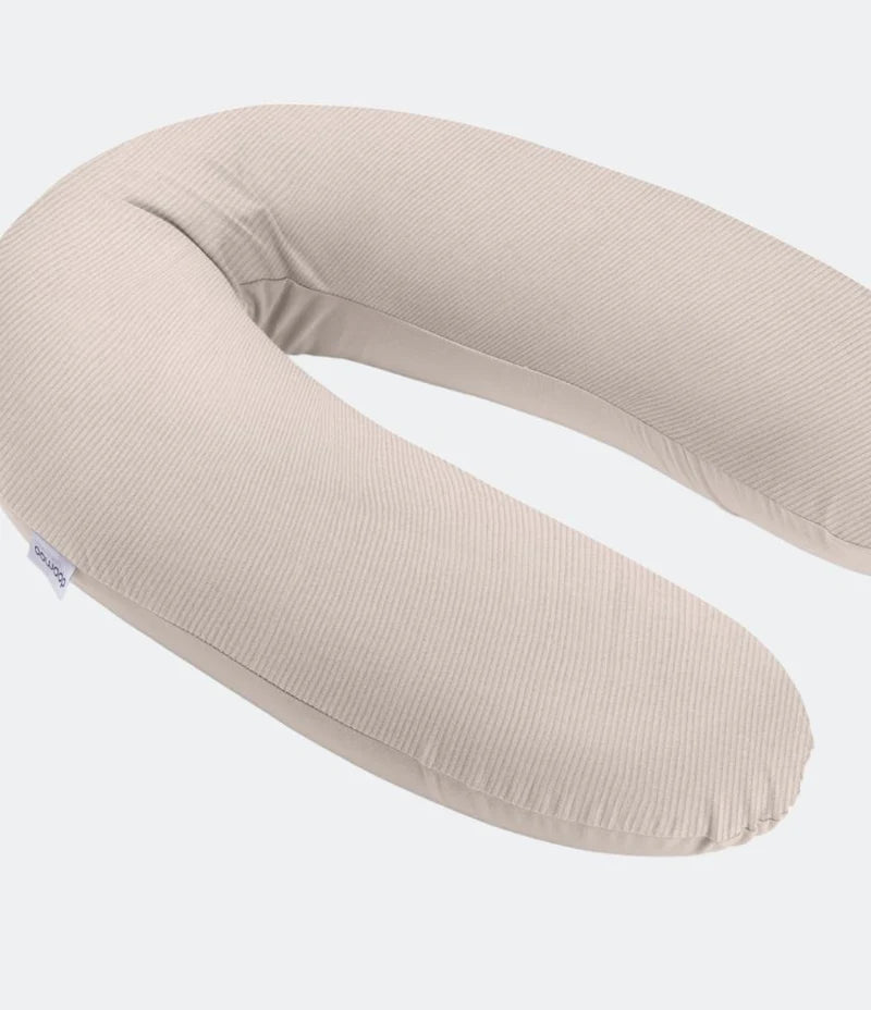 Doomoo Buddy Pregnancy Pillow Microbead Corduroy Sand