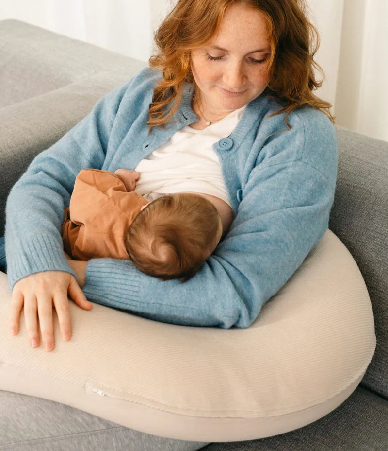 Doomoo Buddy Pregnancy Pillow Microbead Corduroy Sand