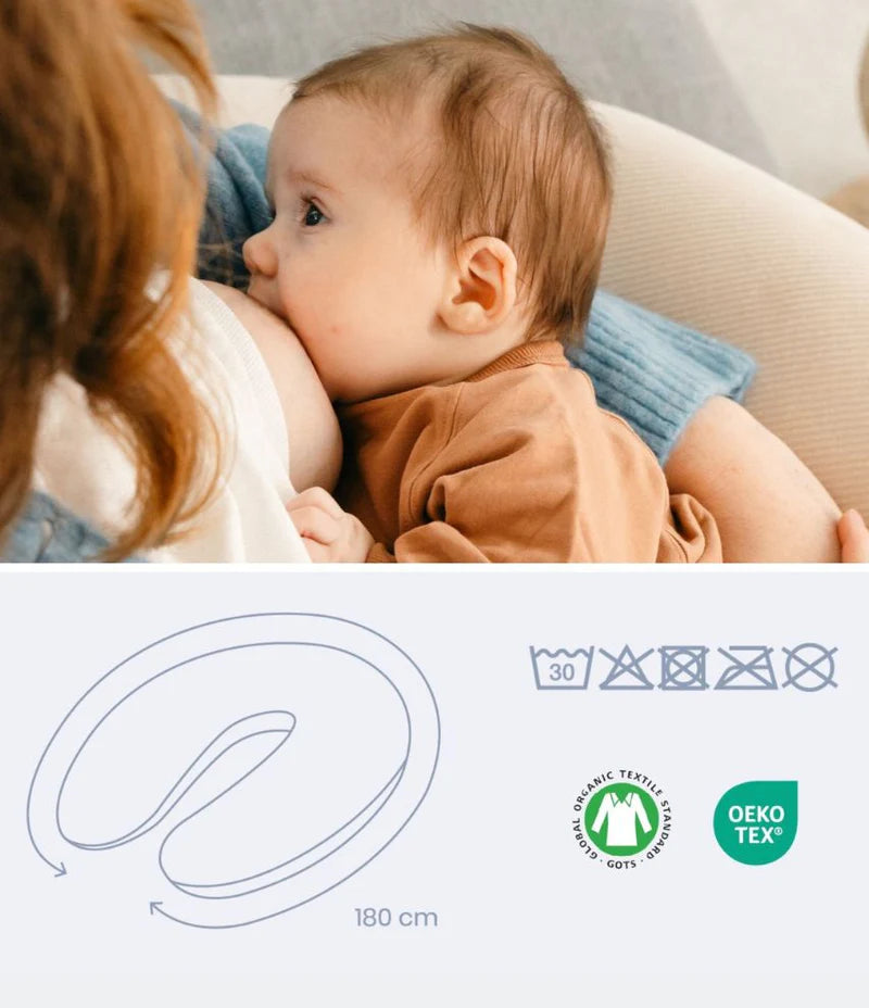 Doomoo Buddy Pregnancy Pillow Microbead Corduroy Sand