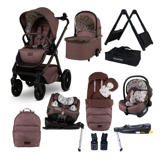 Cosatto Giggle 4 Special Edition All Stage Home and Travel Bundle Bear Hug*AUGUST OFFER