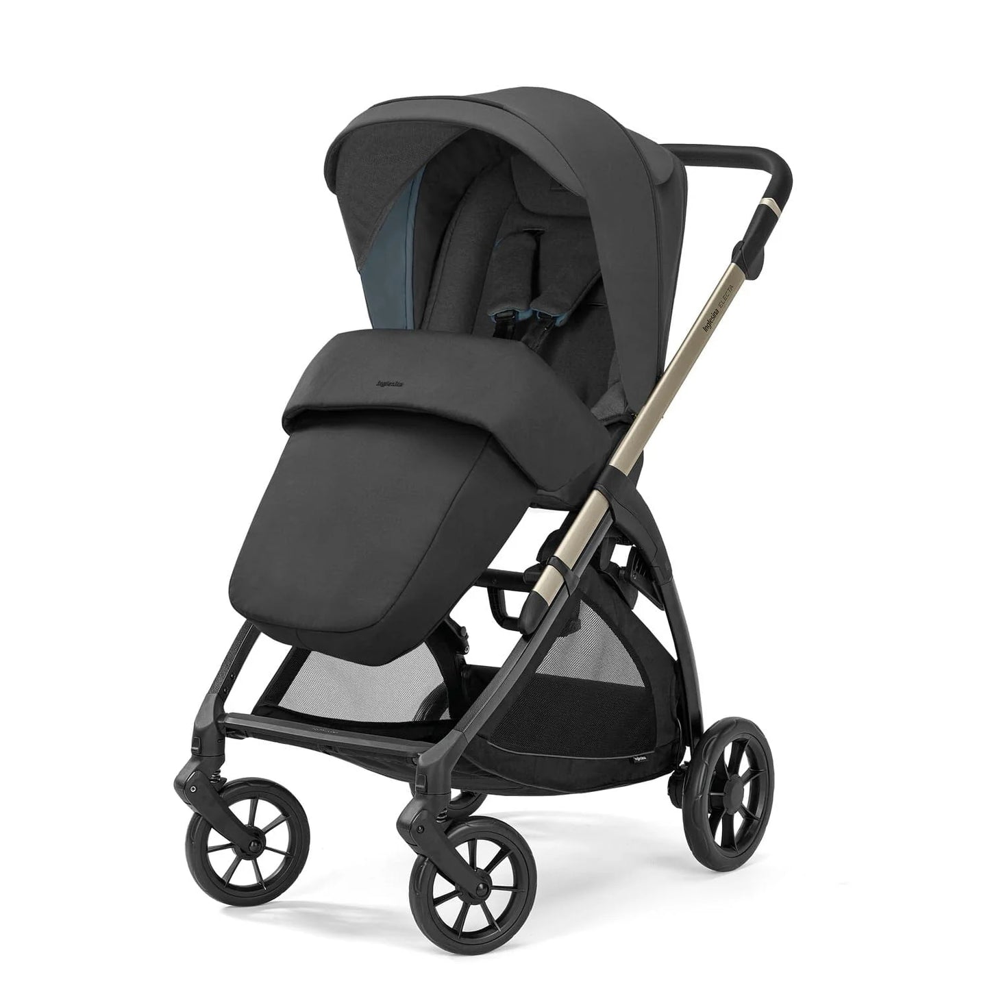 Inglesina Electa Duo Travel System-Upper Black