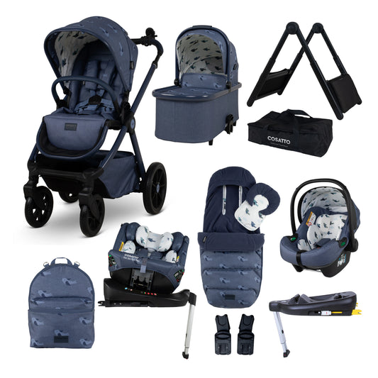 Cosatto Giggle 4 Special Edition All Stage Home and Travel Bundle Sky Lark*AUGUST OFFER