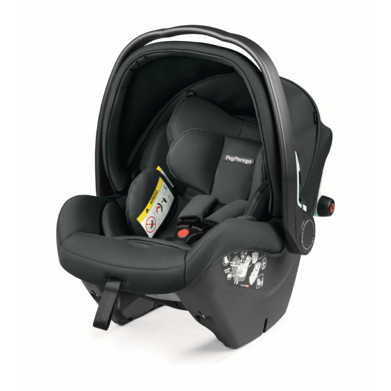 Peg Perego City Loop Chassis, Seat Unit, Carrycot & Primo Viaggio Car Seat Bundle - Metal