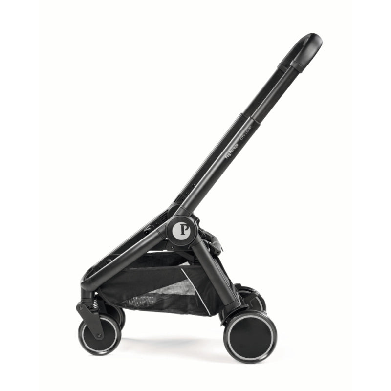 Peg Perego City Loop Chassis Plus Primo Viaggo Lounge Car Seat Bundle - Metal