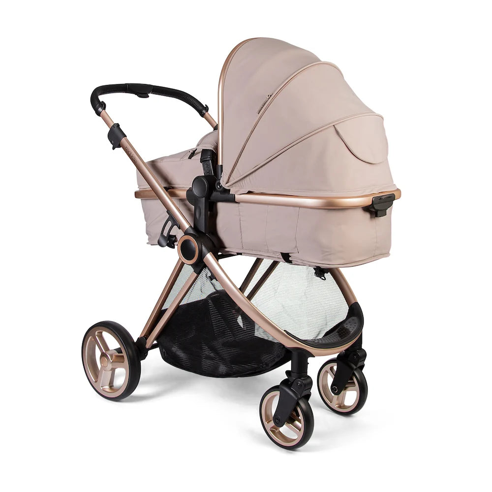 Red Kite Push Me Pace i-size Latte Travel System