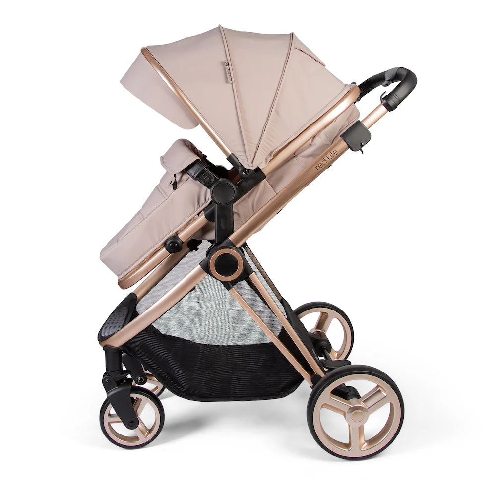 Red Kite Push Me Pace i-size Latte Travel System