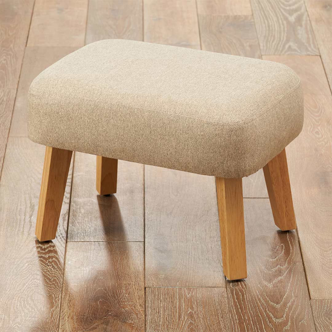 Tutti Bambini Jonah Rocking Chair & Foot Stool - Stone