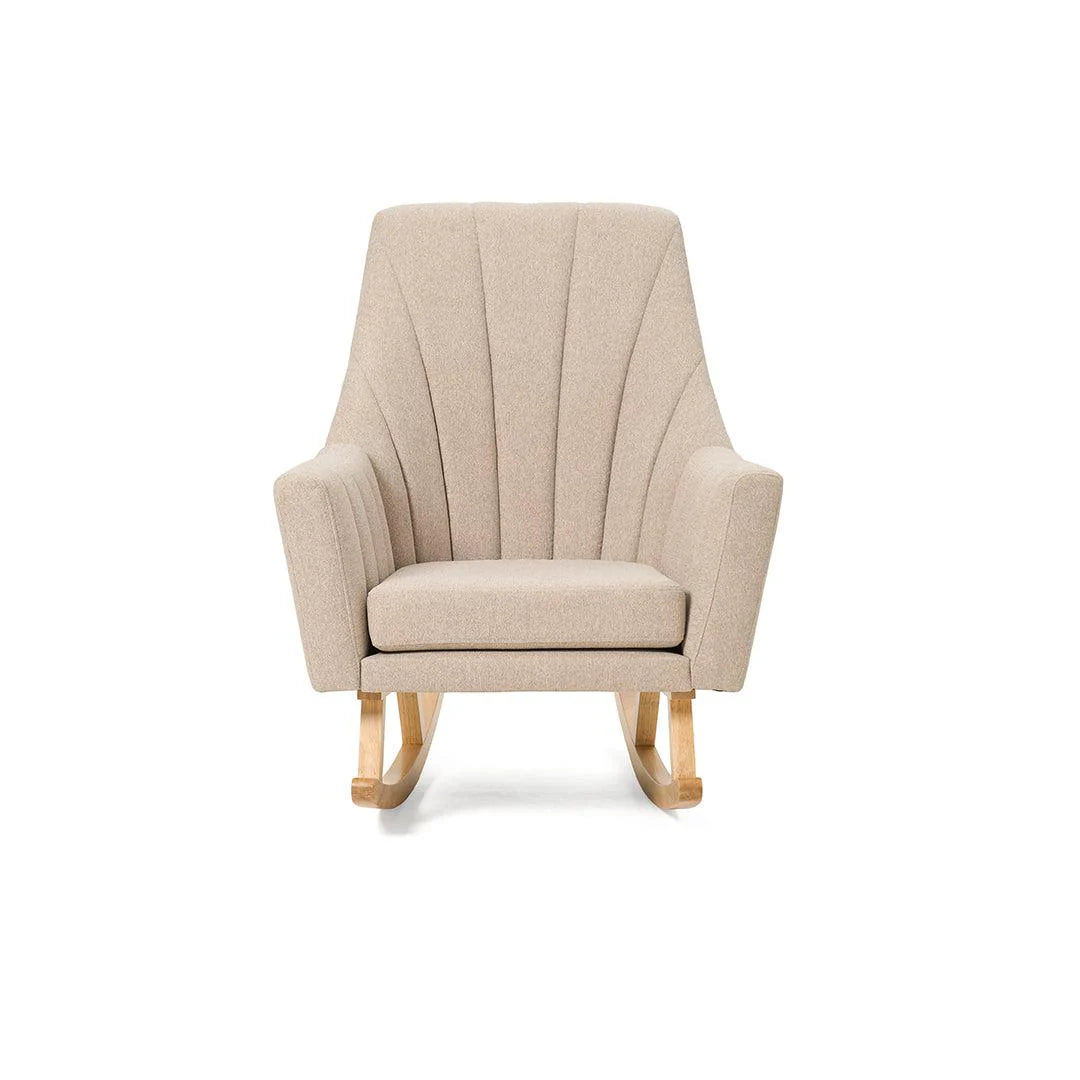 Tutti Bambini Jonah Rocking Chair & Foot Stool - Stone