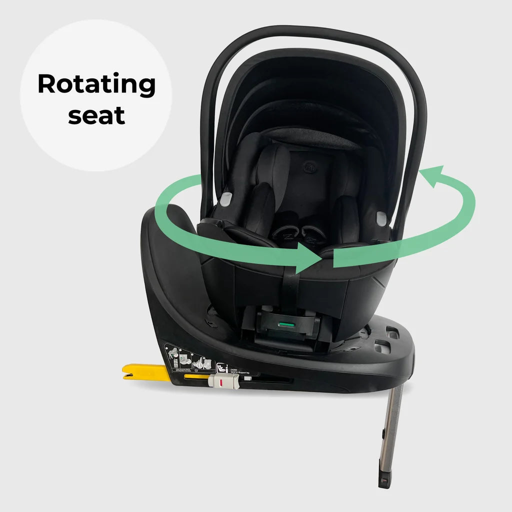 My Babiie MB450 ARC 3-in-1 Travel System + Spin ISOFIX Base – Onyx Black Pre Order End Of November