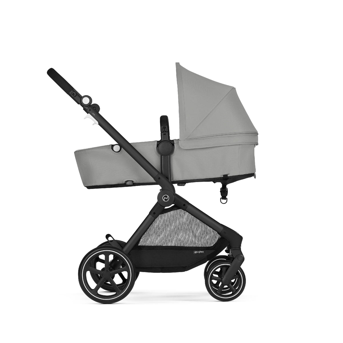 Cybex Eos 2 in 1 Lava Grey Inc Joie iSnug Pebble Car Seat Adapters