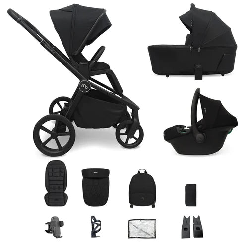 My Babiie MB450 ARC 3-in-1 Travel System with Car Seat – Onyx Black Pre Order End Of November Delivery