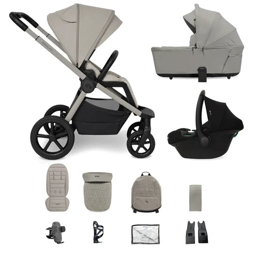 My Babiie MB450 ARC 3-in-1 Travel System with Car Seat-Champagne Taupe Pre Order End Of November Delivery