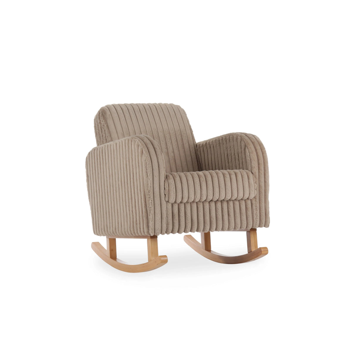 Cuddle Co Etta Faux Fur Nursing Chair - Mink