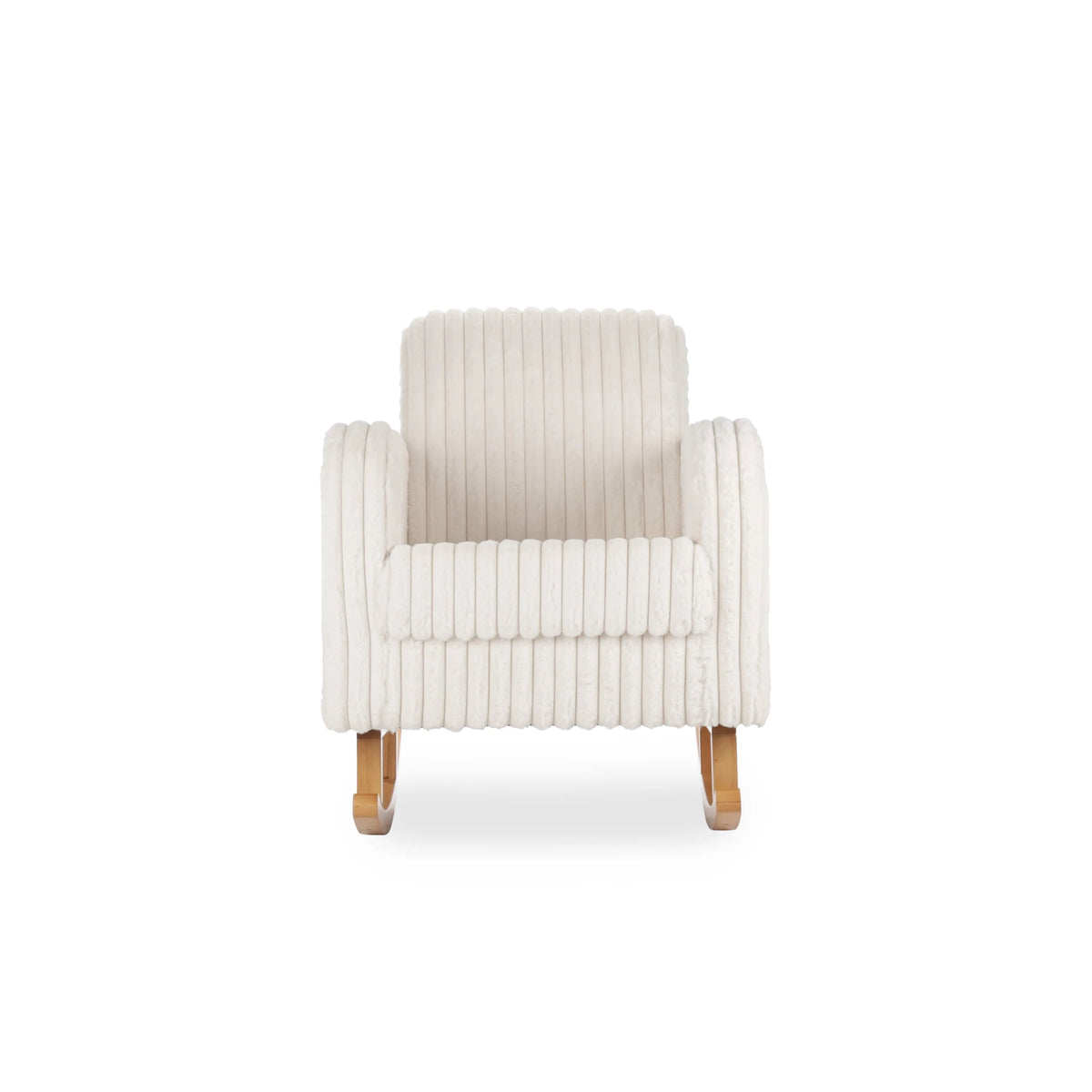 Cuddle Co Etta Faux Fur Nursing Chair - Cream
