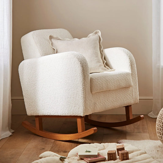 Cuddle Co Etta Nursing Chair - Boucle Off White