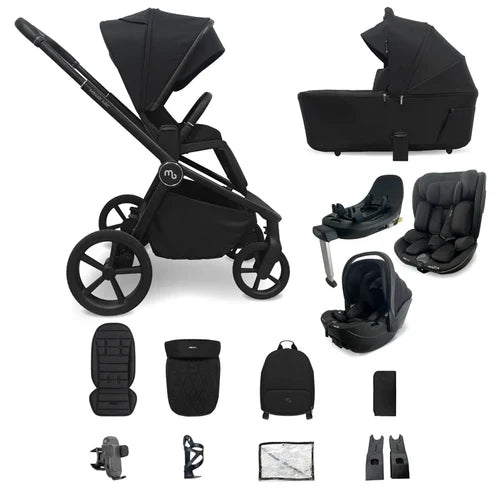 My Babiie MB450 ARC Spin & Slide All Stages Travel System – Onyx Black Pre Order End of November