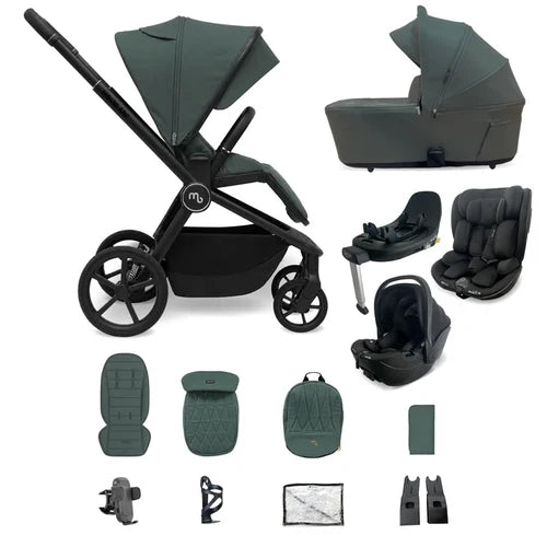 My Babiie MB450 ARC Spin & Slide All Stages Travel System – Himalayan Green Pre Order End of November