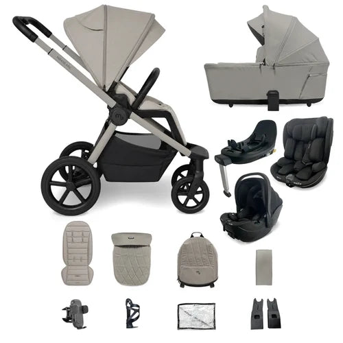 My Babiie MB450 ARC Spin & Slide All Stages Travel System – Champagne Taupe Pre Order End of November