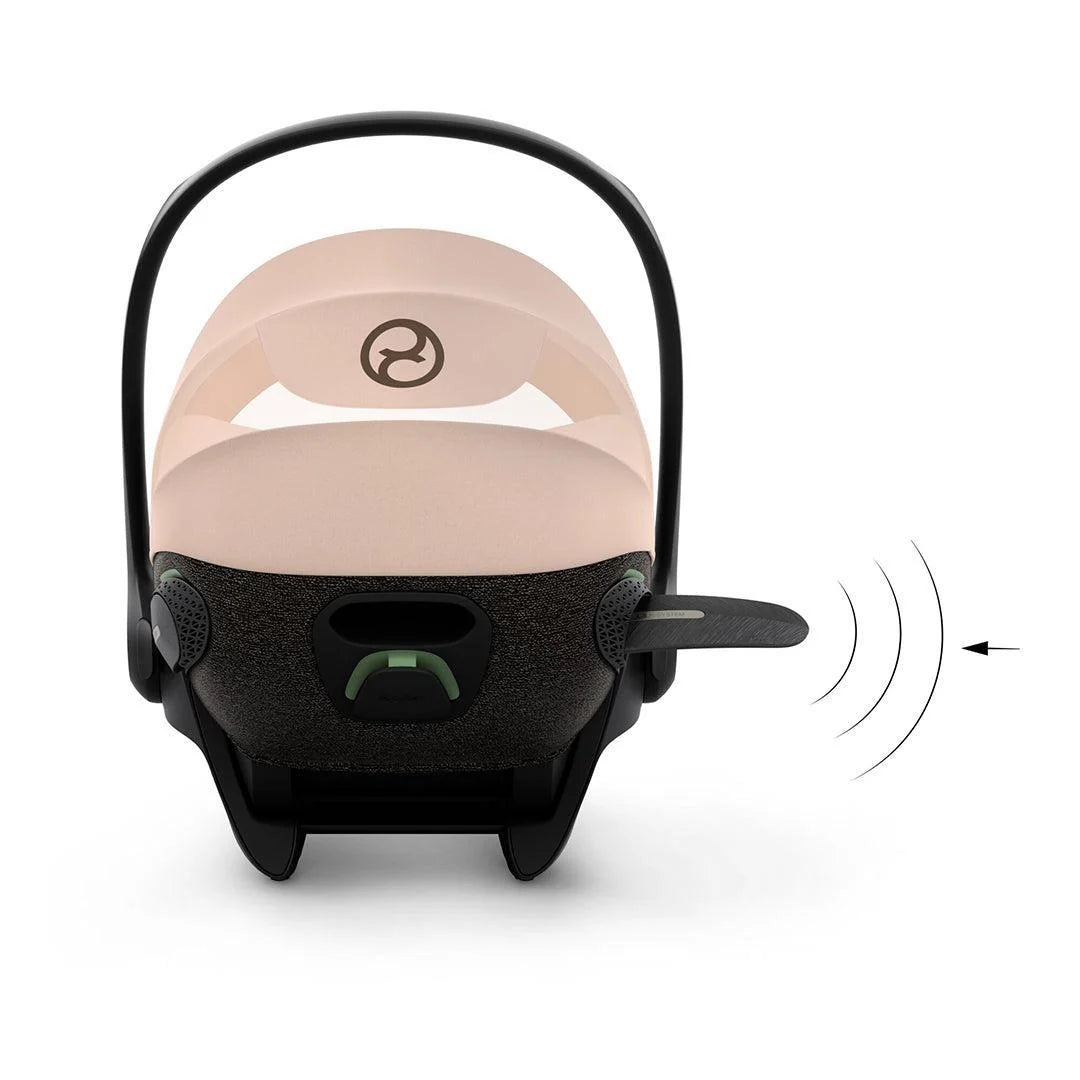 Cybex Cloud S Baby Car Seat with Base S Rotating Base Cozy Beige Comfort