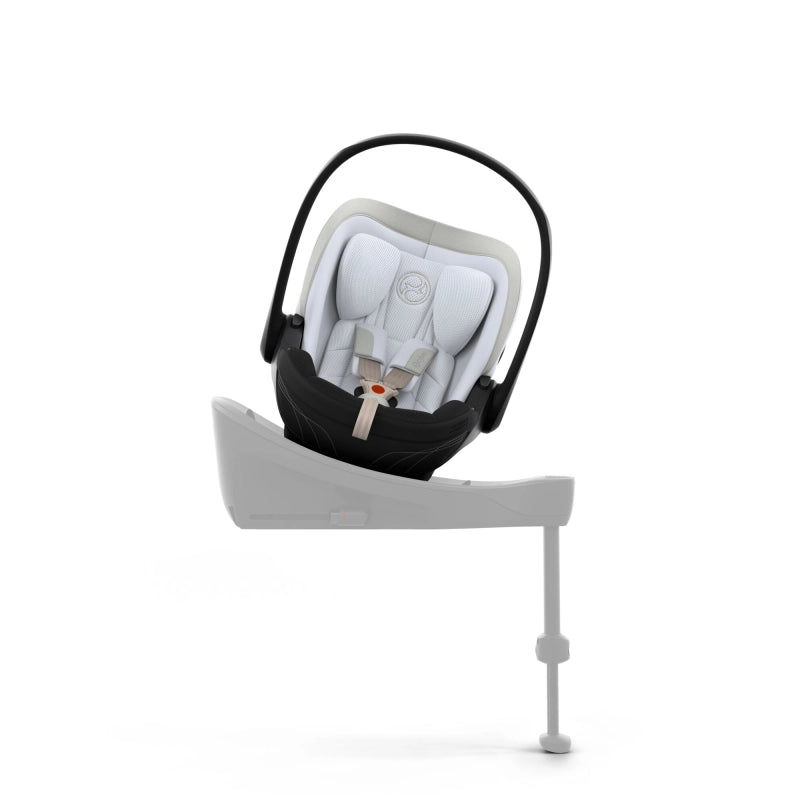 Cybex Cloud S Baby Car Seat with Base S Rotating Base Misty Grey Style