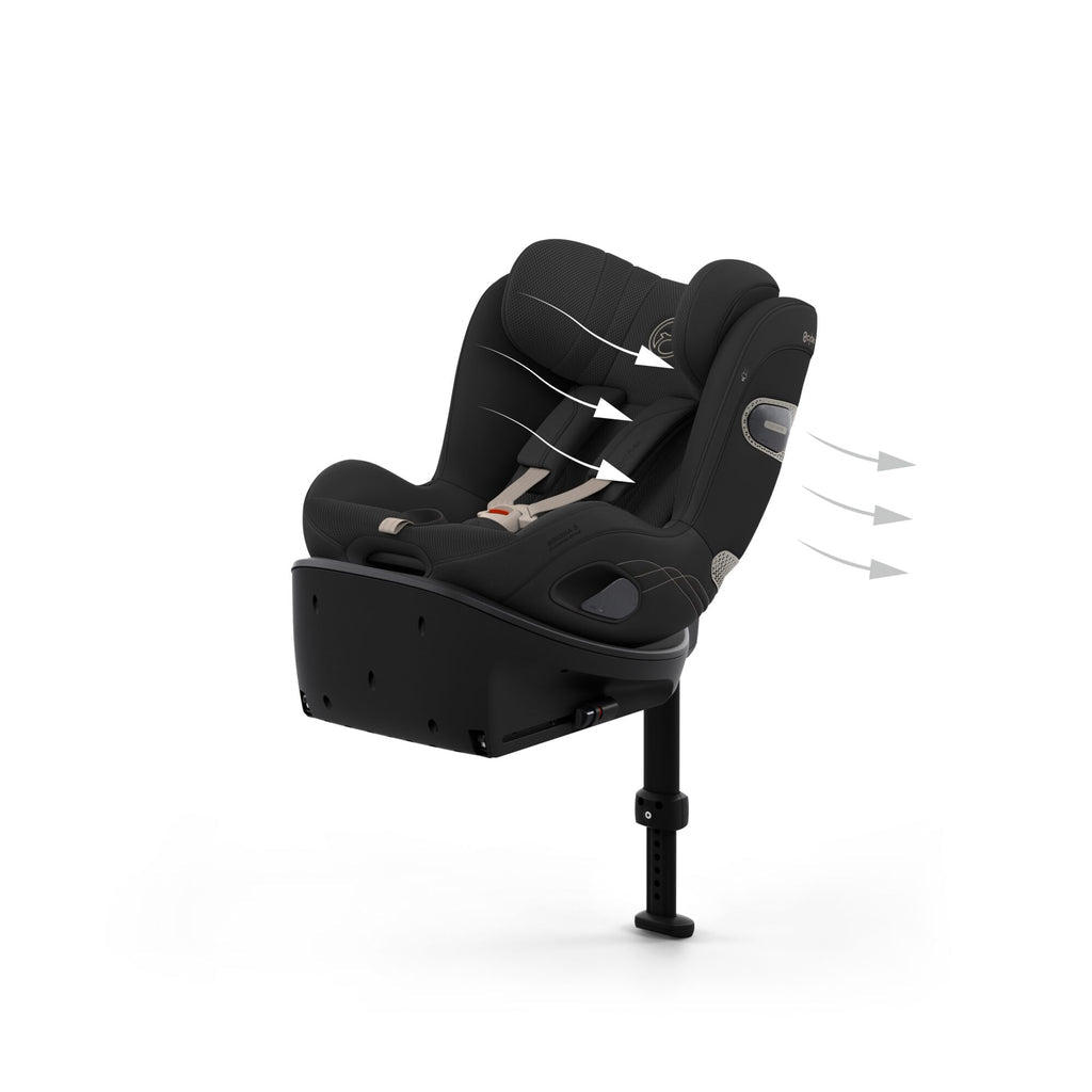 Cybex Sirona S Style i-Size 360 Car Seat - Sepia Black
