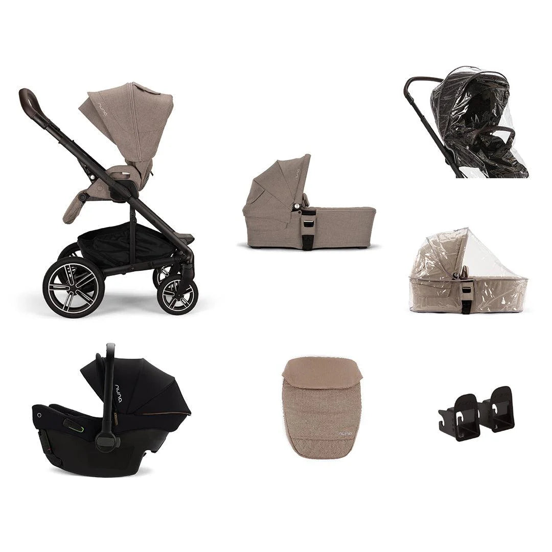 Nuna MIXX Next + PIPA Urbn Travel System Bundle - Cedar
