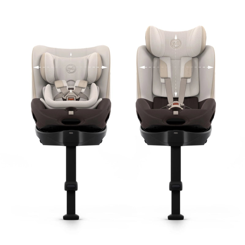 Cybex Sirona S Style i-Size 360 Car Seat - Amber Brown