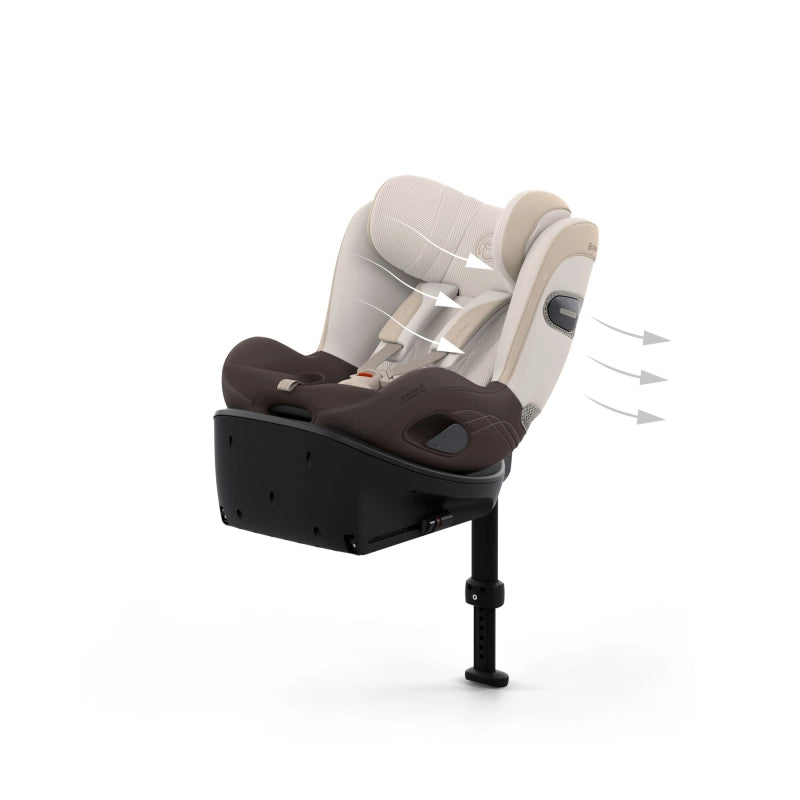 Cybex Sirona S Style i-Size 360 Car Seat - Amber Brown