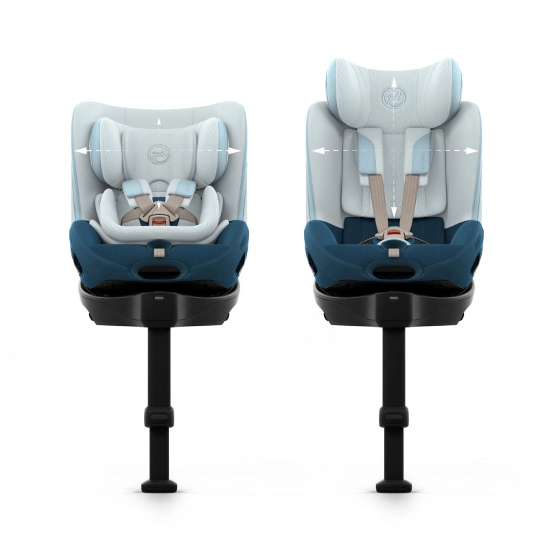 Cybex Sirona S Style i-Size 360 Car Seat - Opal Blue