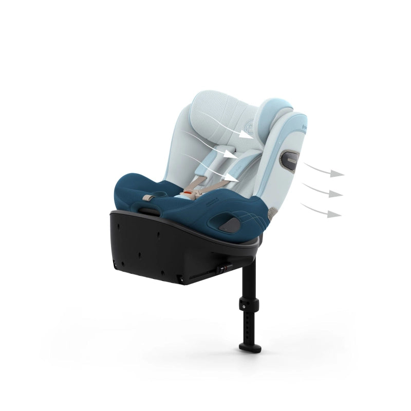 Cybex Sirona S Style i-Size 360 Car Seat - Opal Blue