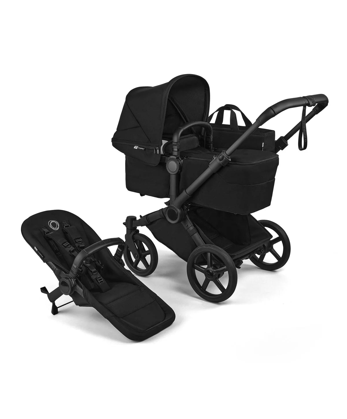 Bugaboo Donkey 6 Single Essential Stroller Bundle Heritage Black