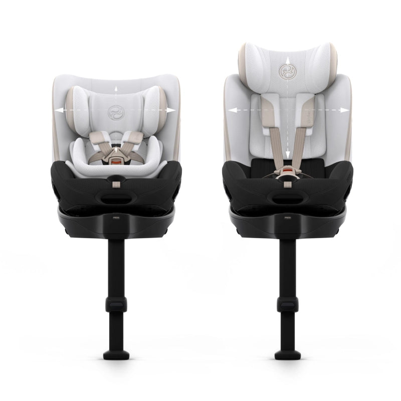 Cybex Sirona Si Style i-Size 360 Car Seat - Off White