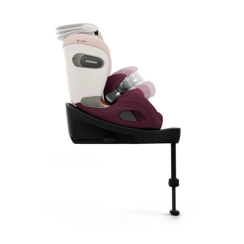 Cybex Anoris S Style i-Size 180 Airbag Car Seat - Quartz Pink