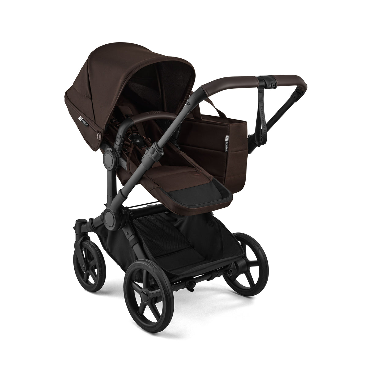 Bugaboo Donkey 6 Single Essential Stroller Bundle Cocoa Brown