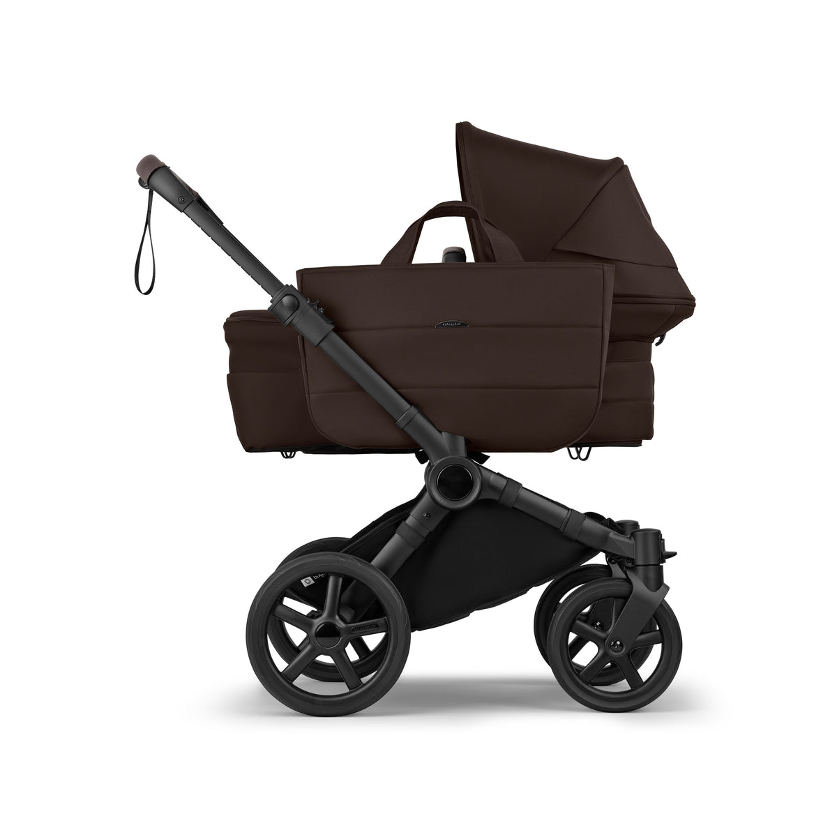 Bugaboo Donkey 6 Single Essential Stroller Bundle Cocoa Brown