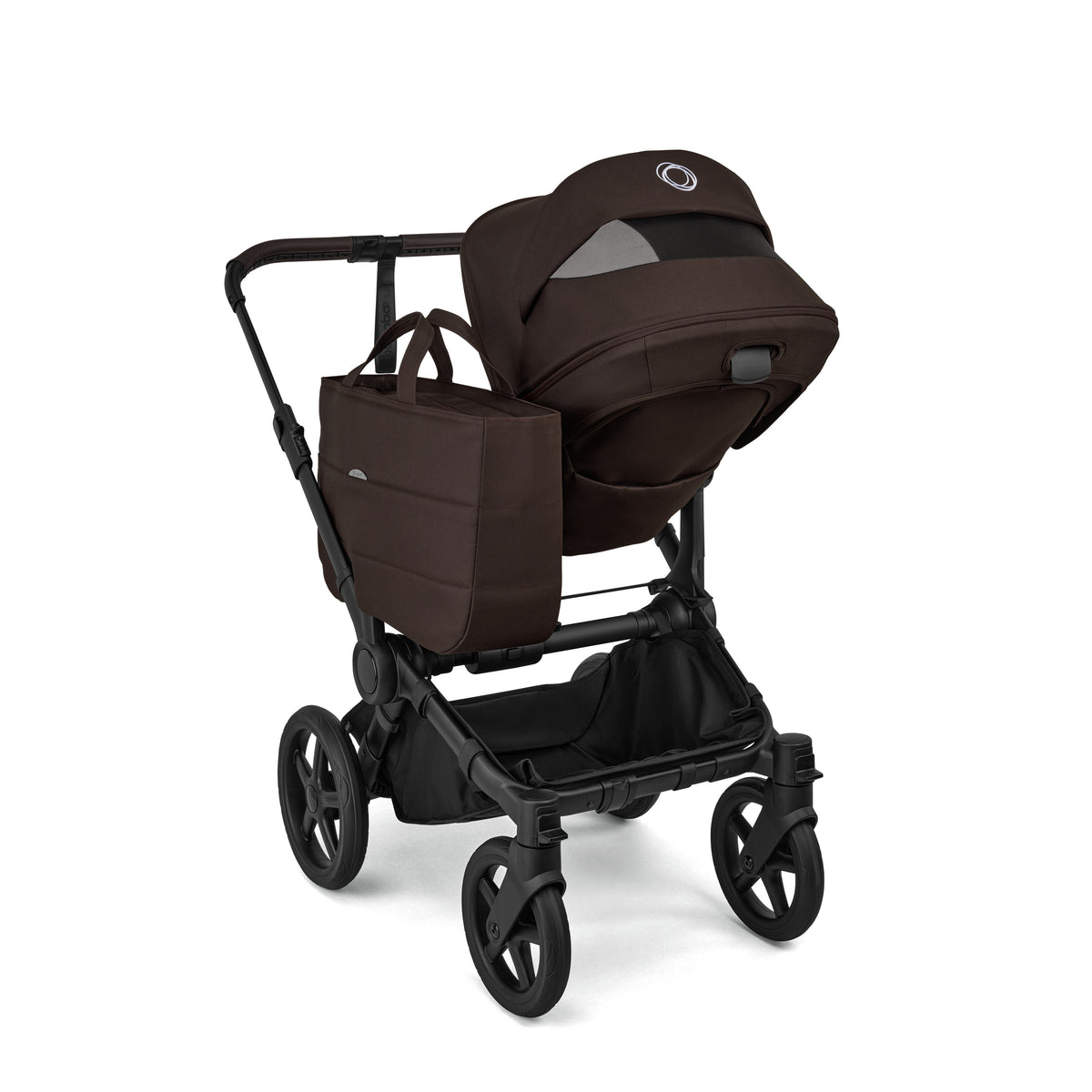 Bugaboo Donkey 6 Single Essential Stroller Bundle Cocoa Brown