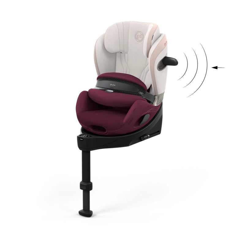 Cybex Anoris S Style i-Size 180 Airbag Car Seat - Quartz Pink