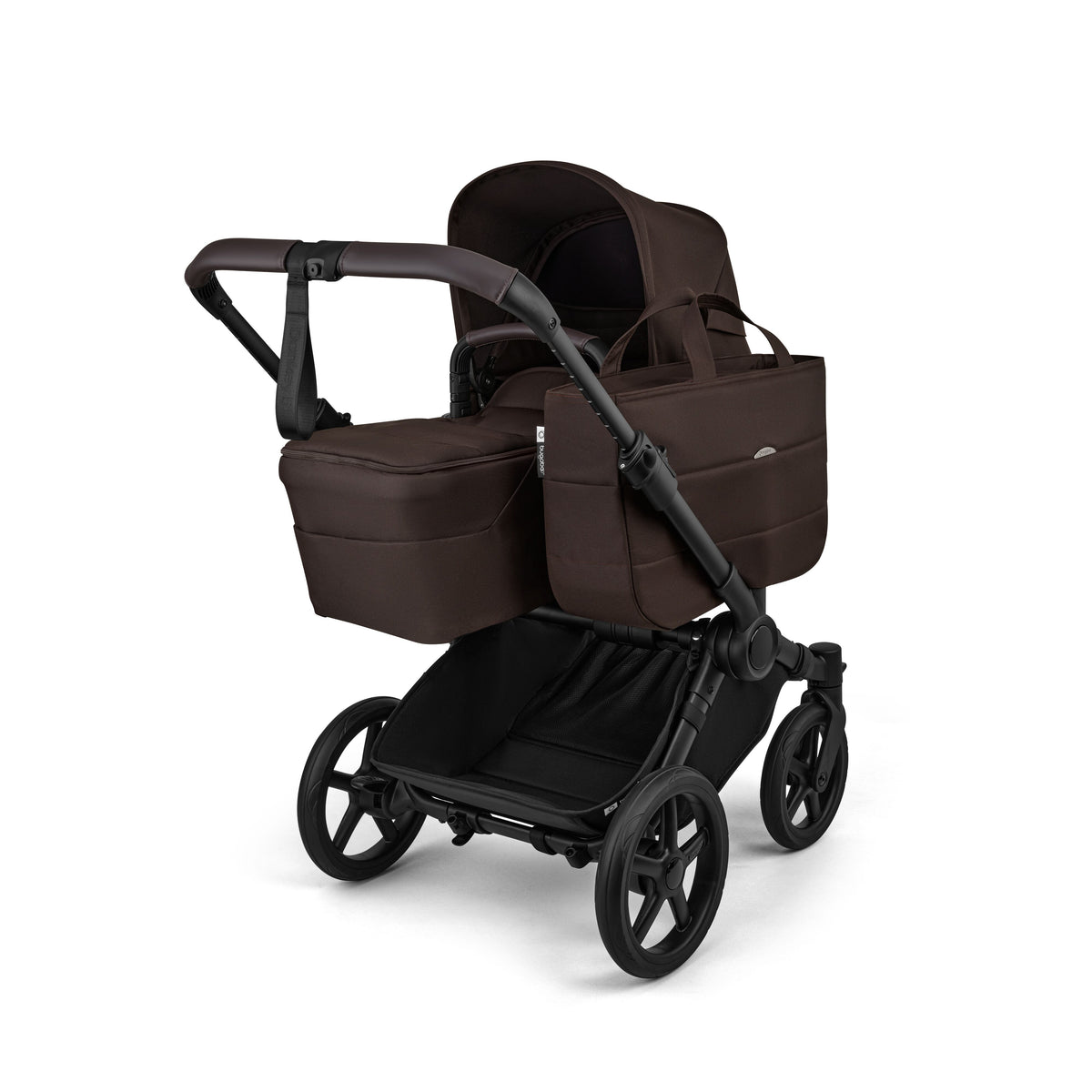 Bugaboo Donkey 6 Single Essential Stroller Bundle Cocoa Brown