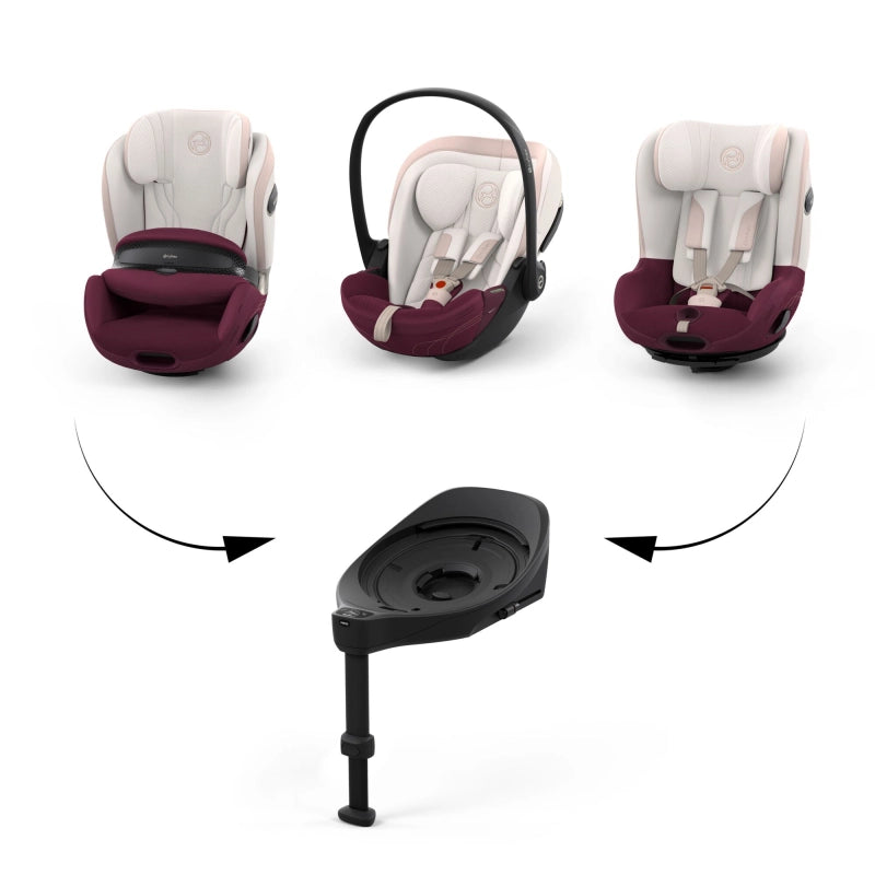 Cybex Anoris S Style i-Size 180 Airbag Car Seat - Quartz Pink