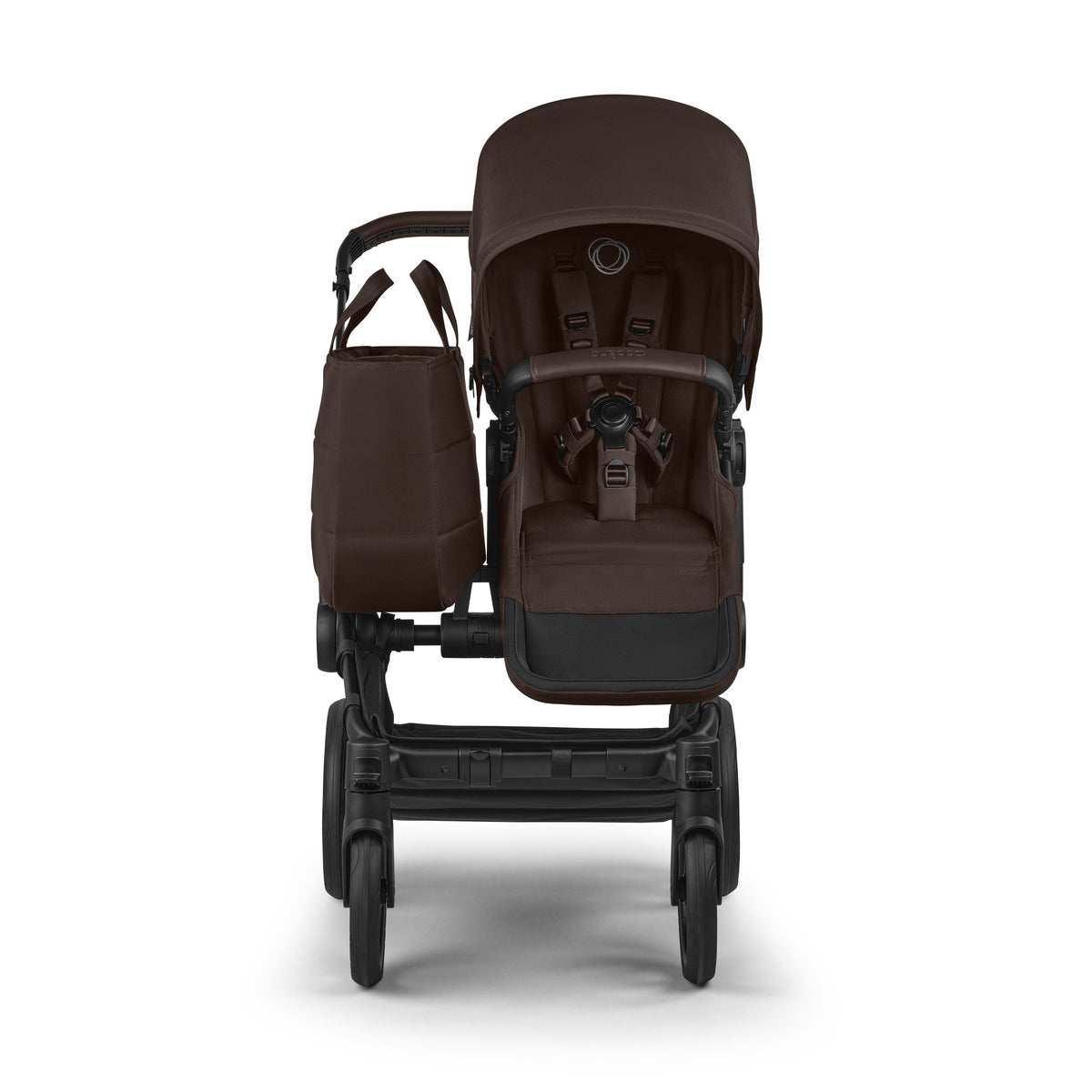 Bugaboo Donkey 6 Single Essential Stroller Bundle Cocoa Brown