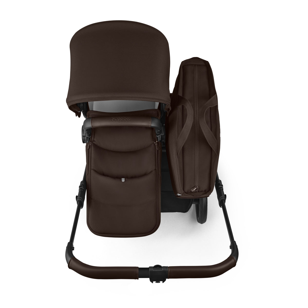 Bugaboo Donkey 6 Single Essential Stroller Bundle Cocoa Brown