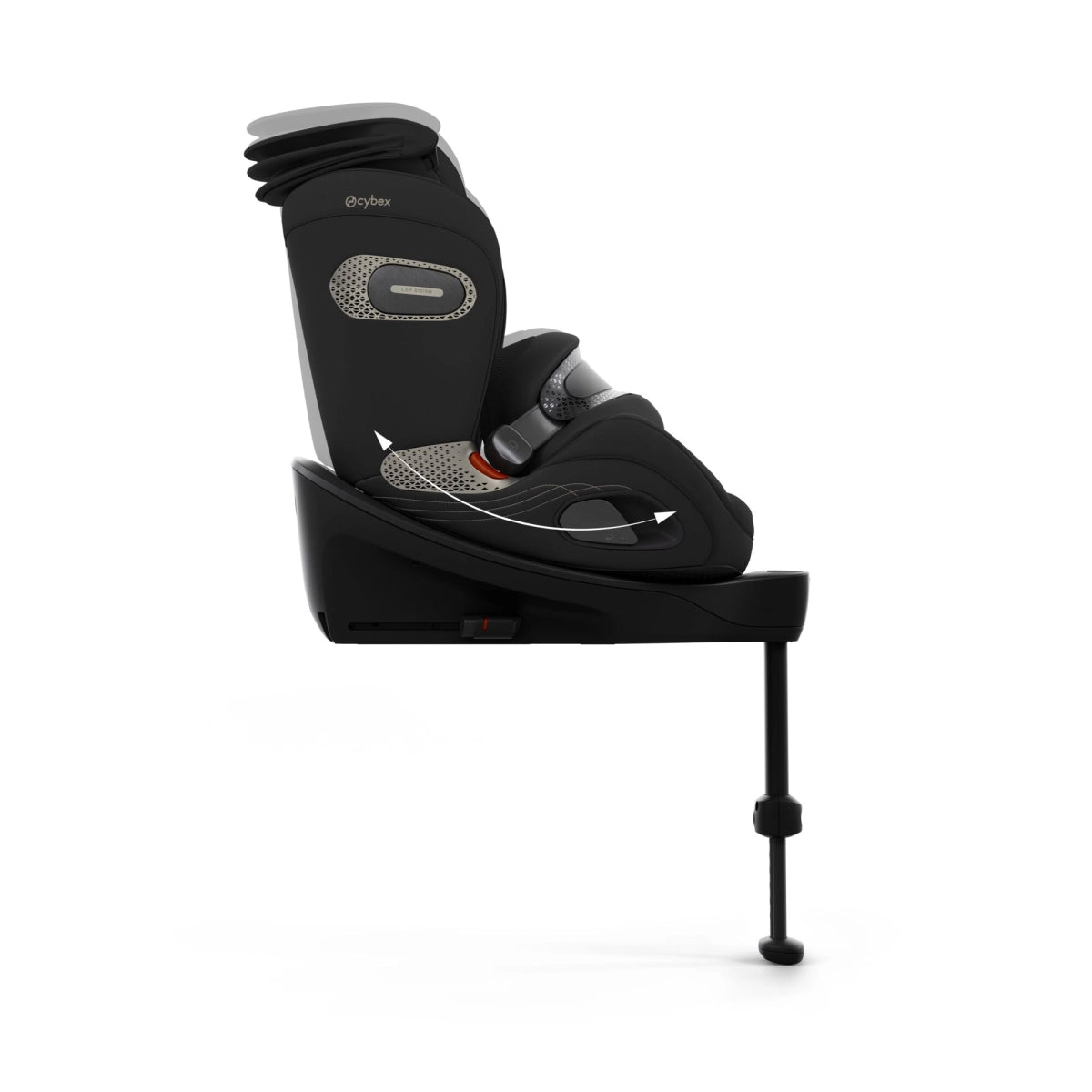 Cybex Anoris S Style i-Size 180 Airbag Car Seat - Sepia Black
