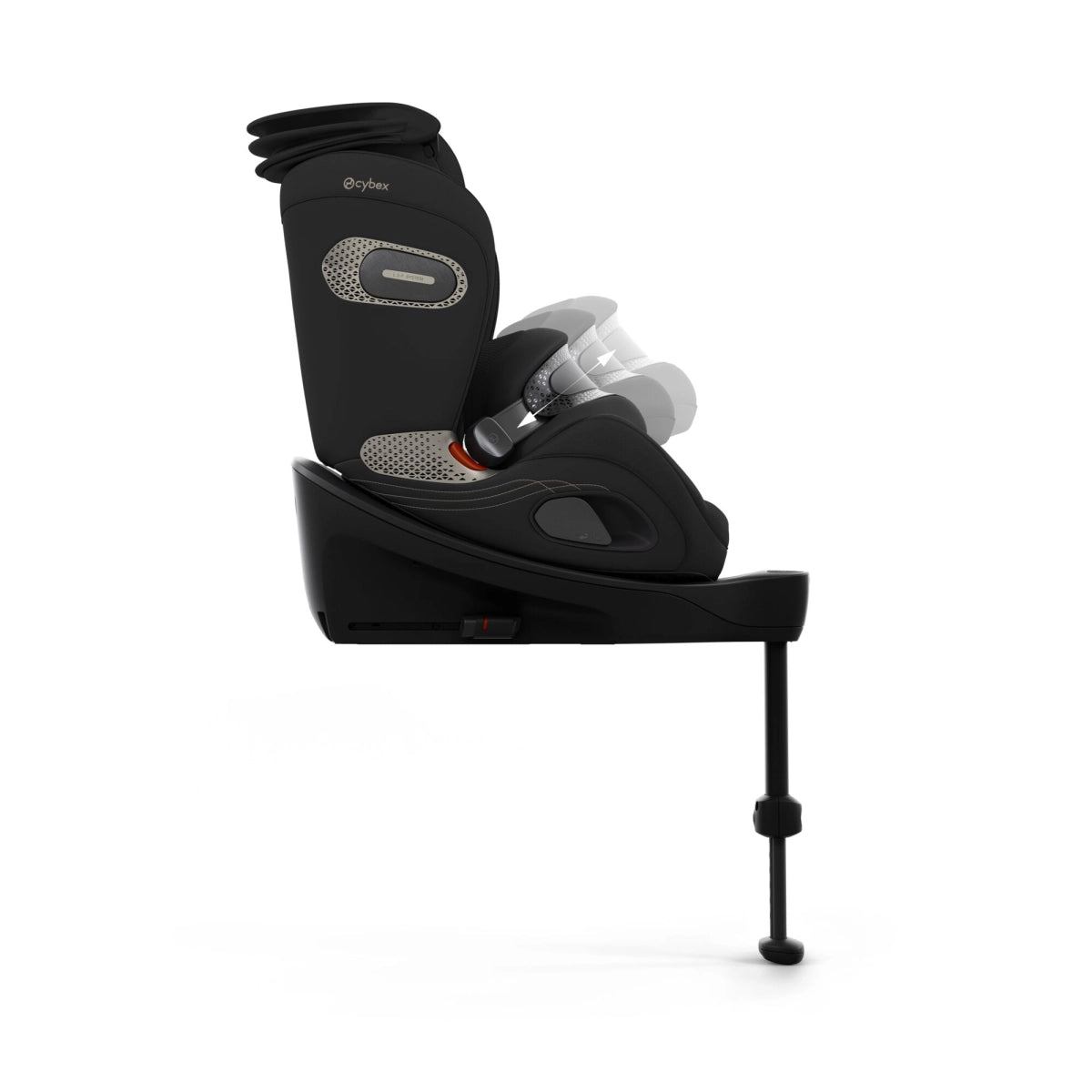 Cybex Anoris S Style i-Size 180 Airbag Car Seat - Sepia Black