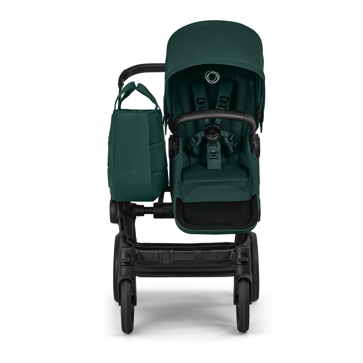 Bugaboo Donkey 6 Twin Stroller Fern Green