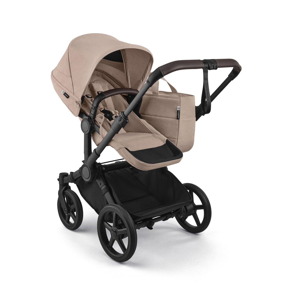 Bugaboo Donkey 6 Single Essential Stroller Bundle Desert Taupe